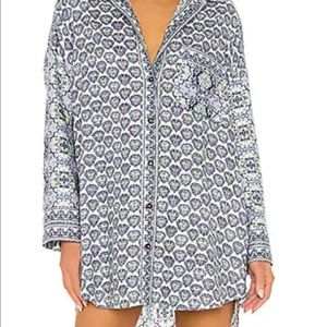 NWT Free People Sleep Shirt in a Bag Sz XS
